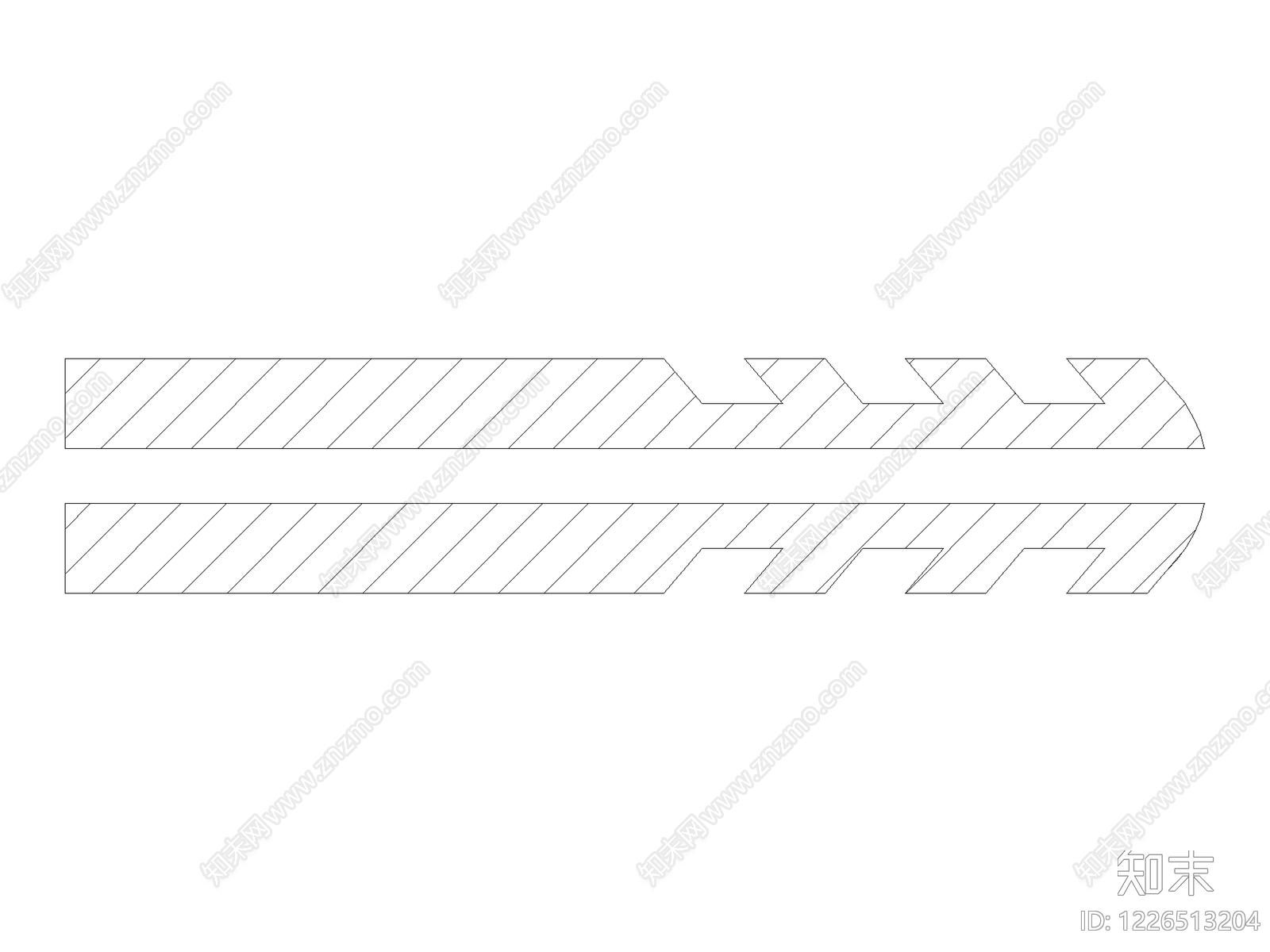 现代五金管件CAD图纸