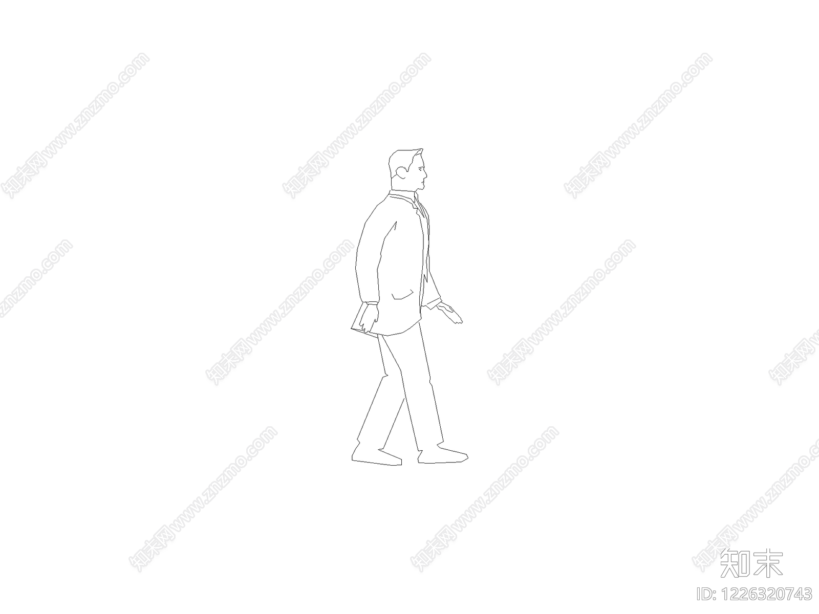 人物cad施工图下载【ID:1226320743】