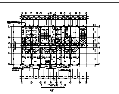 高层框架结构宾馆建筑全套施工图cad施工图下载【ID:151481115】