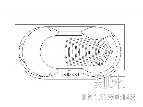 卫生间洁具图块cad施工图下载【ID:161806148】