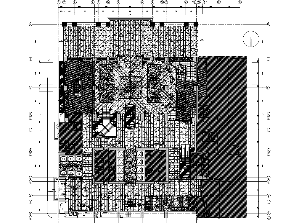 中山国际金融中心酒店施工图设计+效果图cad施工图下载【ID:161763106】