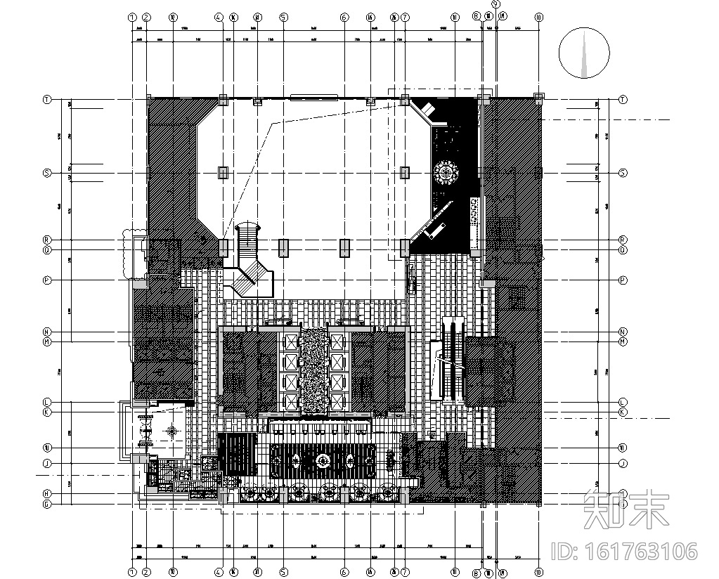 中山国际金融中心酒店施工图设计+效果图cad施工图下载【ID:161763106】