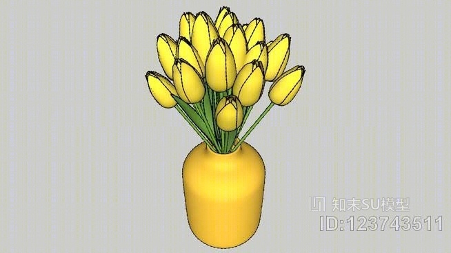 花SU模型下载【ID:123743511】