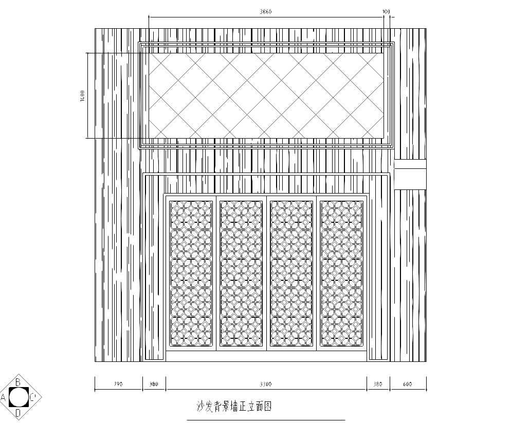 [上海]某中式三层别墅施工图及效果图cad施工图下载【ID:161772113】