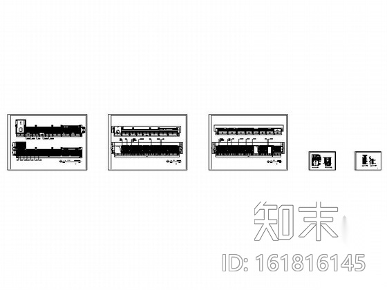 [重庆]某奢华KTV走廊G装修图cad施工图下载【ID:161816145】