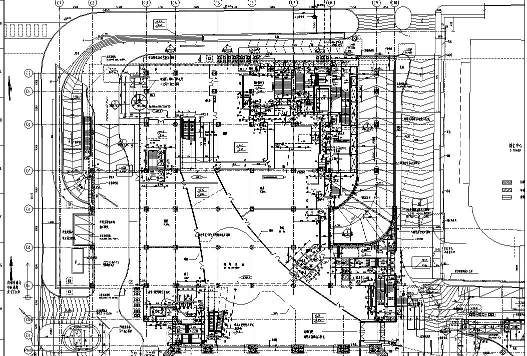 超高层知名办公综合体塔楼写字楼建筑施工图设计（74层）施工图下载【ID:165944108】