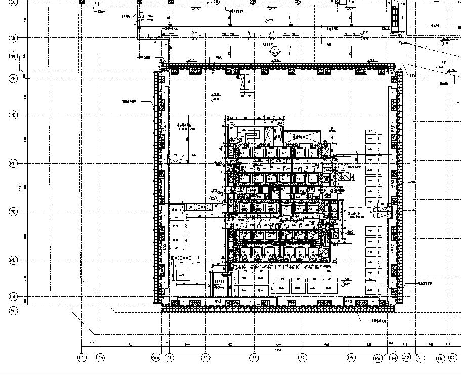 超高层知名办公综合体塔楼写字楼建筑施工图设计（74层）施工图下载【ID:165944108】