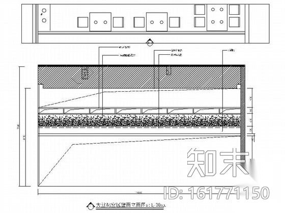 [上海]某时尚火锅店室内装修图（含效果）施工图下载【ID:161771150】