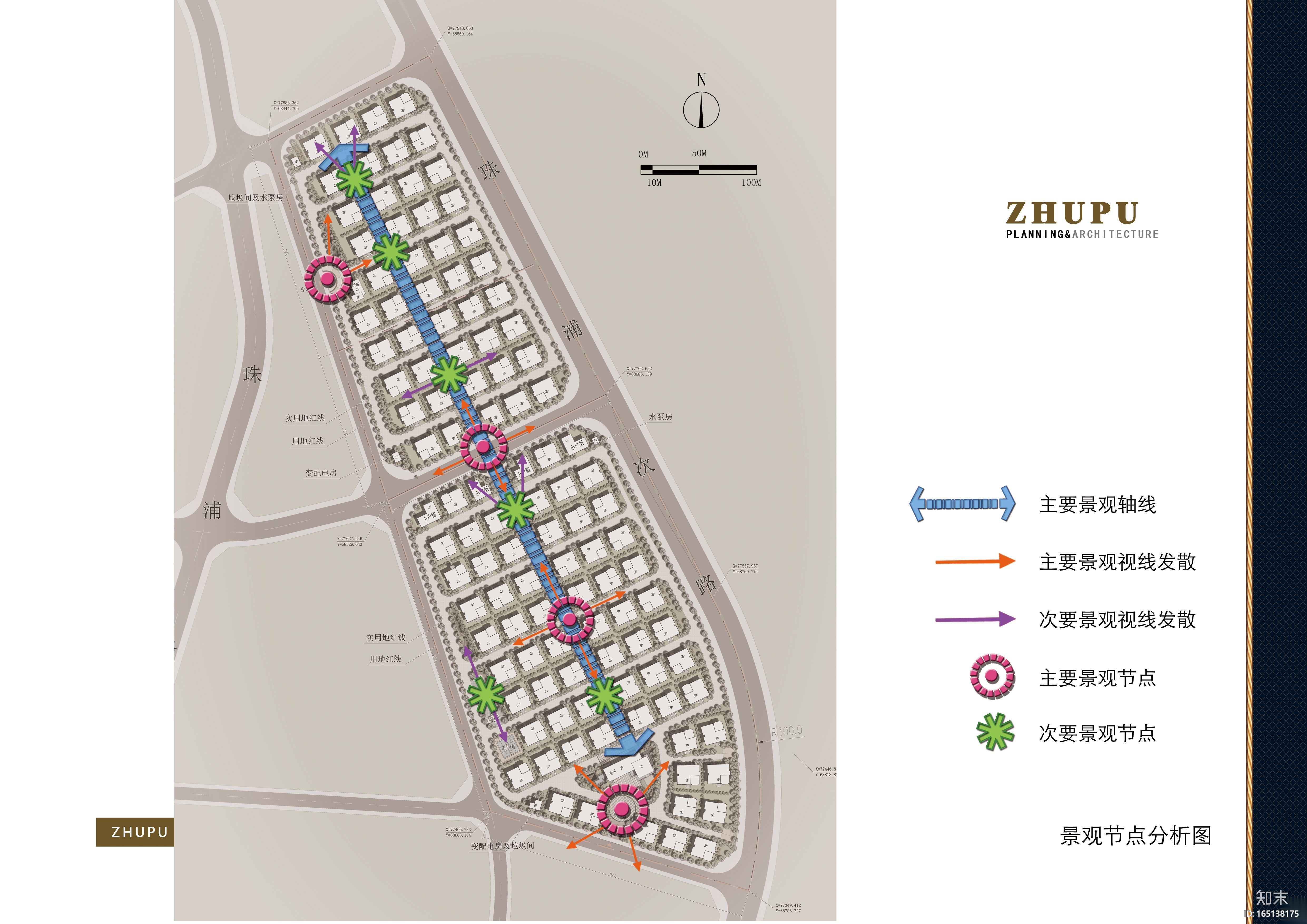 [广东]汕头市濠江区礐石街道珠浦新农村规划设计方案cad施工图下载【ID:165138175】