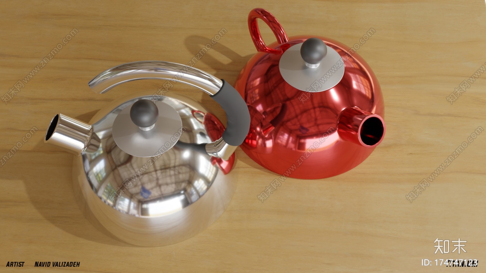 钢壶CG模型下载【ID:174747123】