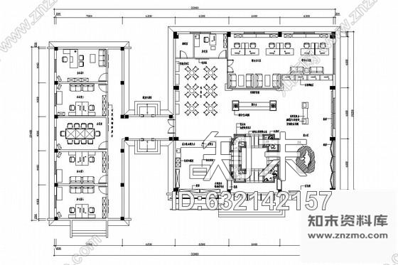 施工图南京自然风景区典雅中式游客服务中心装修施工图含效果图cad施工图下载【ID:632142157】