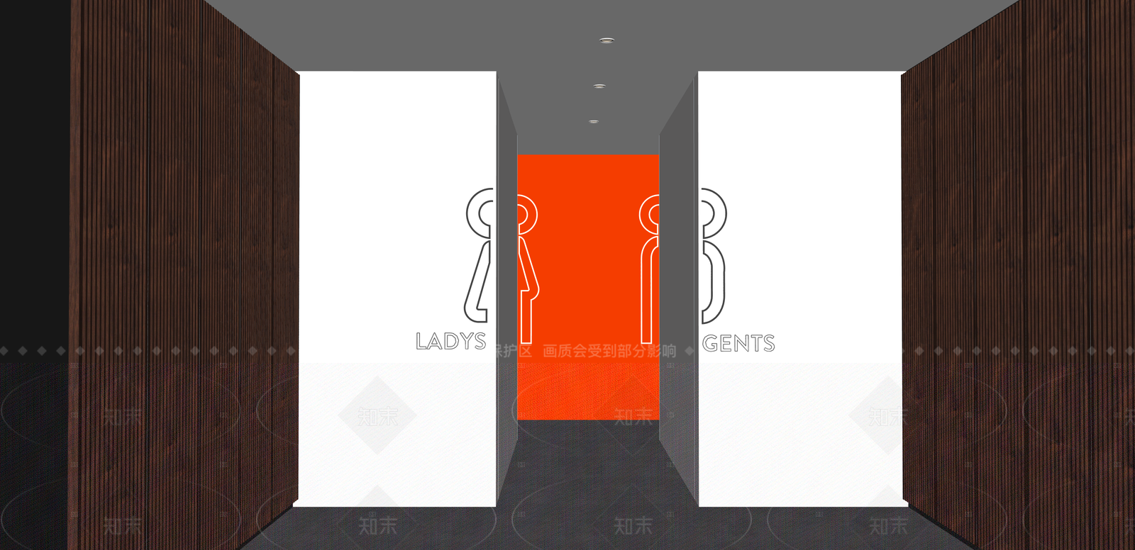 现代酒店卫生间SU模型下载【ID:1215926437】