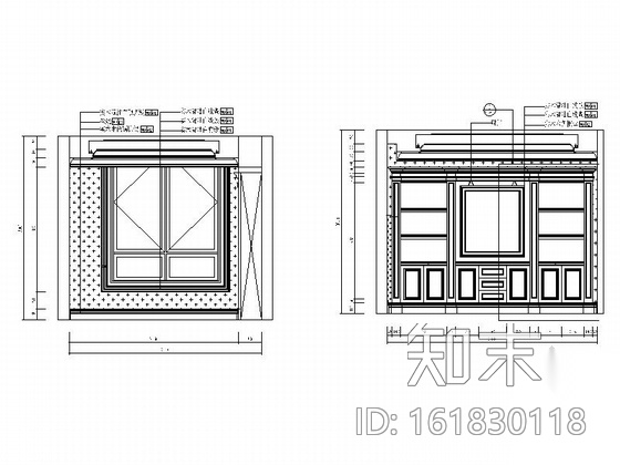 [四川]欧式品质生活三层联排别墅室内施工图cad施工图下载【ID:161830118】