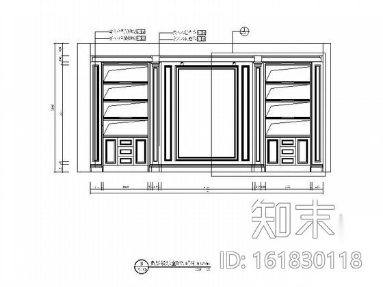 [四川]欧式品质生活三层联排别墅室内施工图cad施工图下载【ID:161830118】