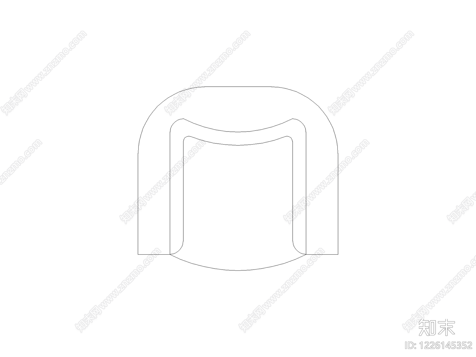 现代,新中式门CAD图纸