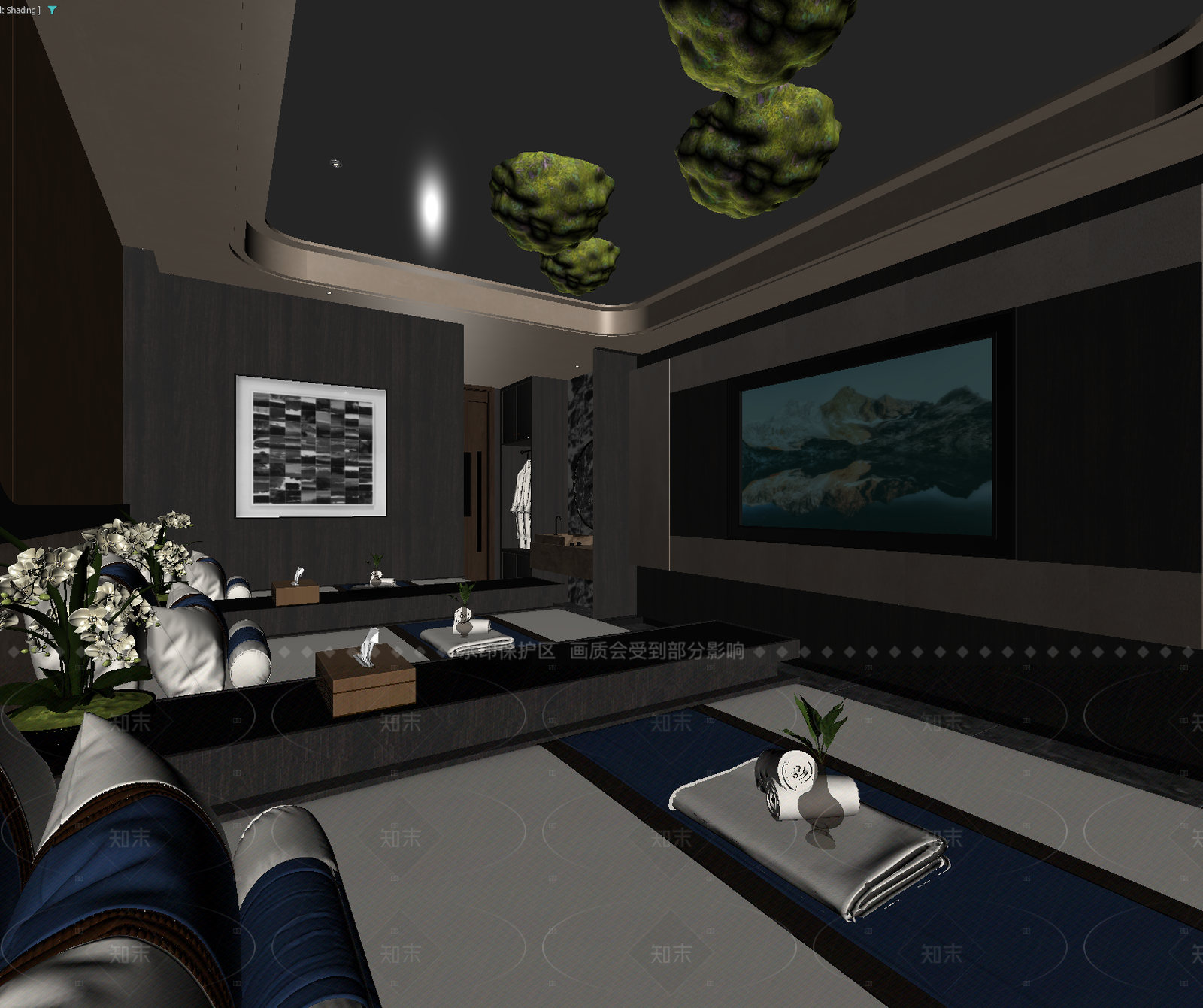 现代美容院3D模型下载【ID:1214932230】