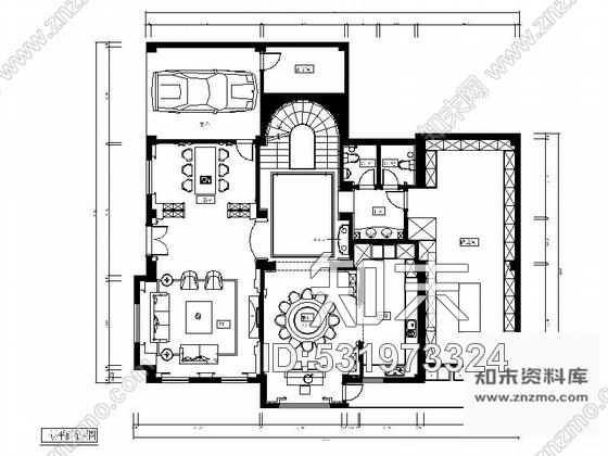 施工图福州主题公园精品欧式四层别墅CAD装修图含效果cad施工图下载【ID:531973324】