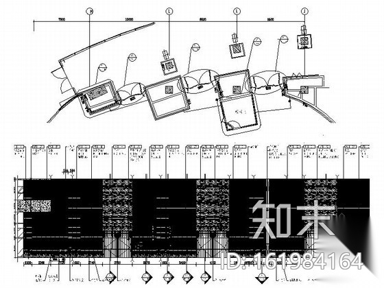 世茂酒店大宴会厅施工图cad施工图下载【ID:161984164】