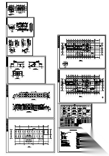某药浴中心建筑施工图cad施工图下载【ID:164865110】