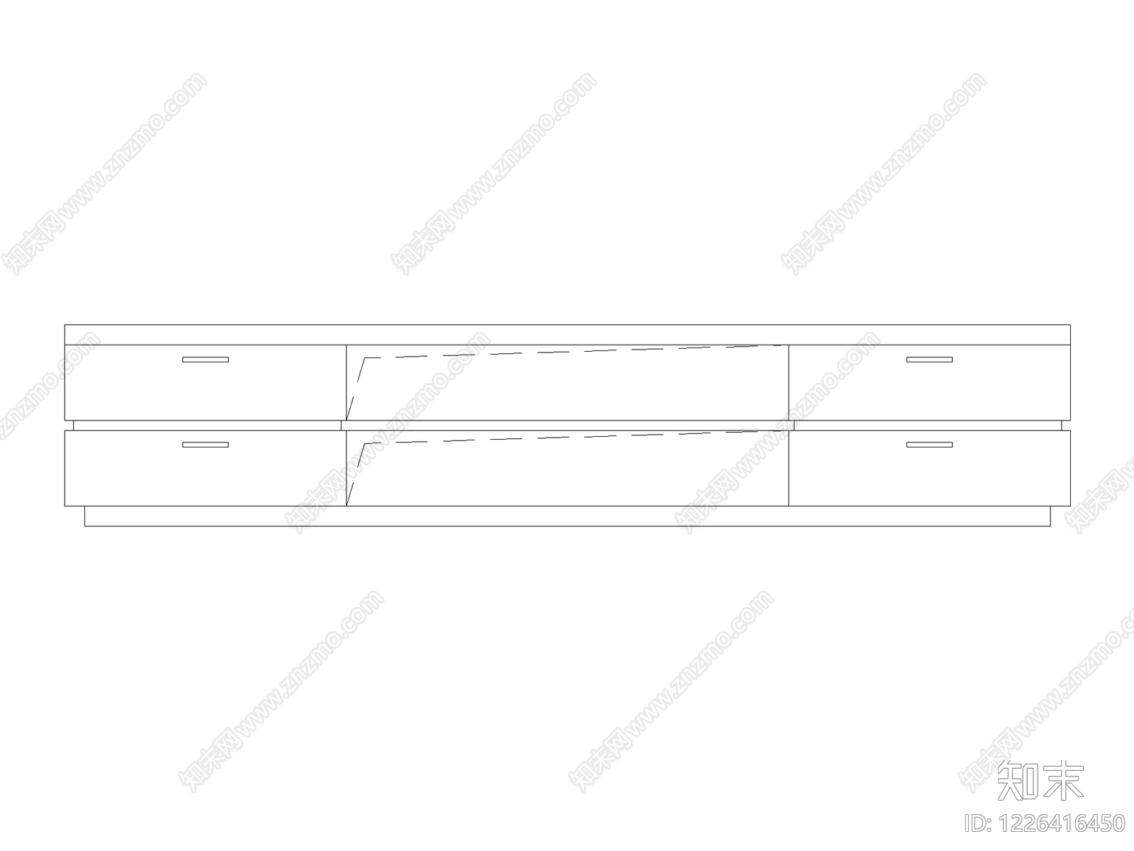 柜子cad施工图下载【ID:1226416450】