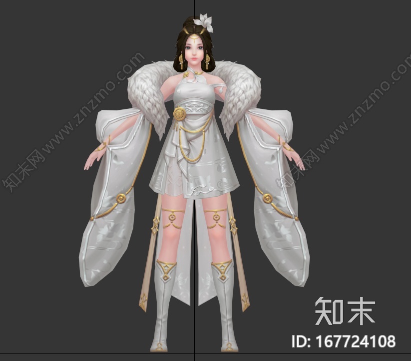 美人CG模型下载【ID:167724108】