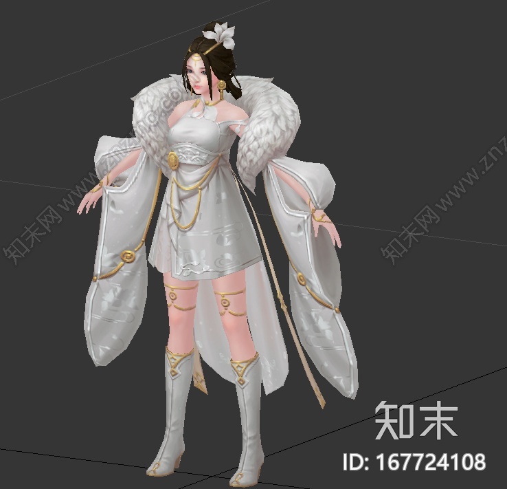 美人CG模型下载【ID:167724108】