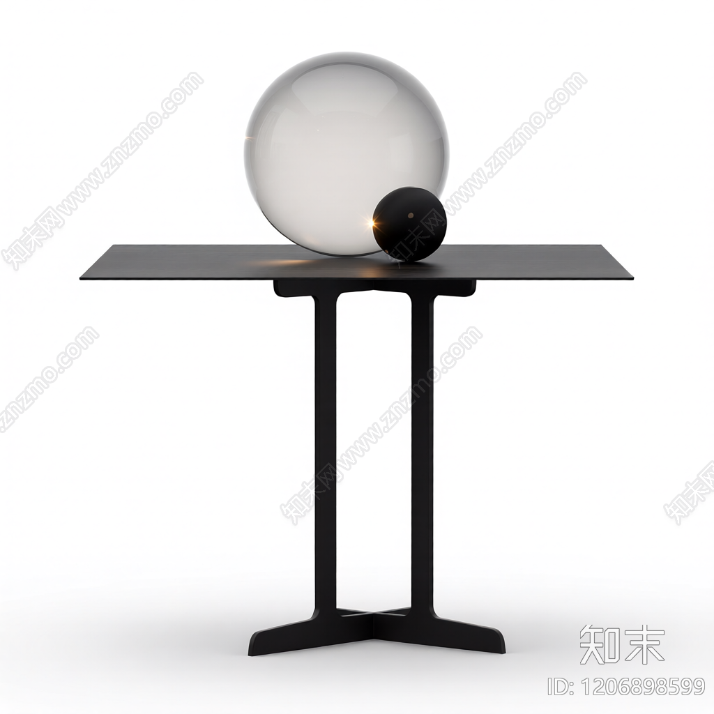球形装饰台3D模型下载【ID:1206898599】