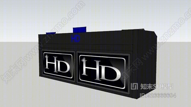 DJ展位2SU模型下载【ID:926666604】