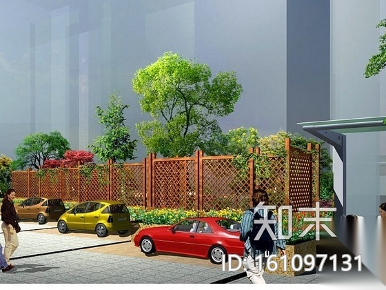 [南充]某小区环境景观设计施工图（含效果图）cad施工图下载【ID:161097131】