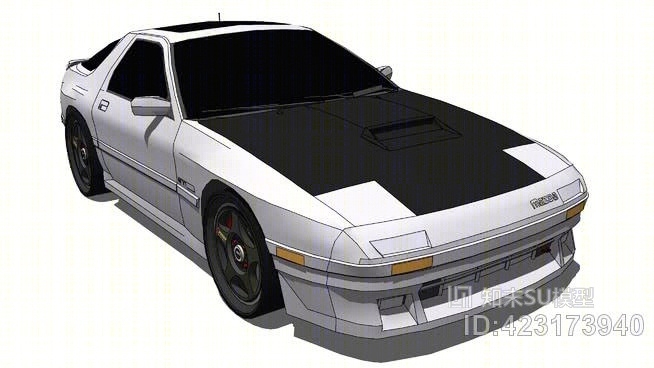 改性马自达RX-7（FC）SU模型下载【ID:423173940】