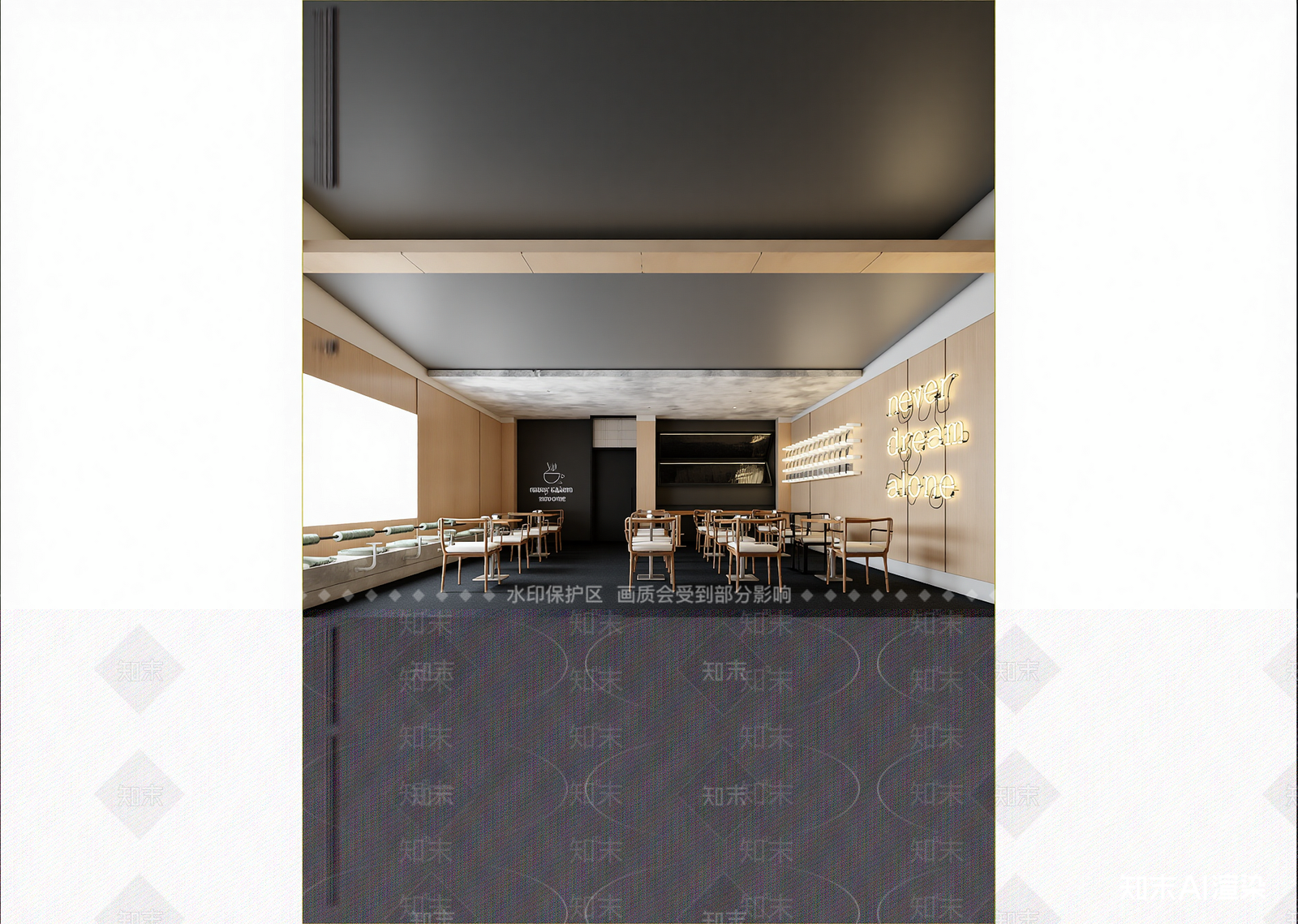 咖啡厅3D模型下载【ID:1214612015】