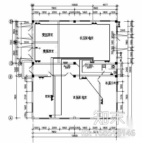 某小区10KV变电所电气图纸施工图下载【ID:168518146】