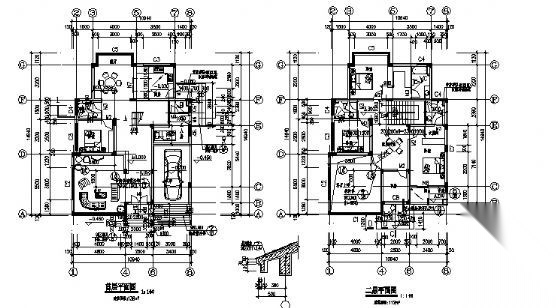 某三层别墅建筑方案图cad施工图下载【ID:149923172】