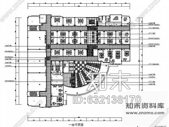 施工图西安某校区大厦室内装修图含效果cad施工图下载【ID:632138170】