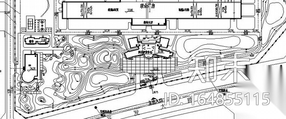 某工厂景观绿化施工图施工图下载【ID:164855115】