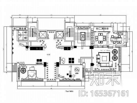 灯具店设计方案图cad施工图下载【ID:165367161】