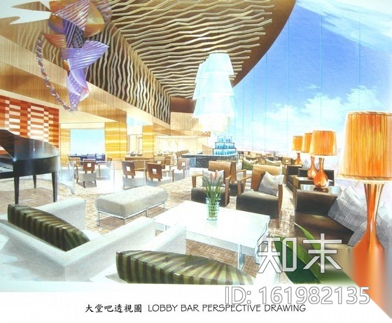 [厦门]高档品牌假日酒店施工图（含效果）cad施工图下载【ID:161982135】