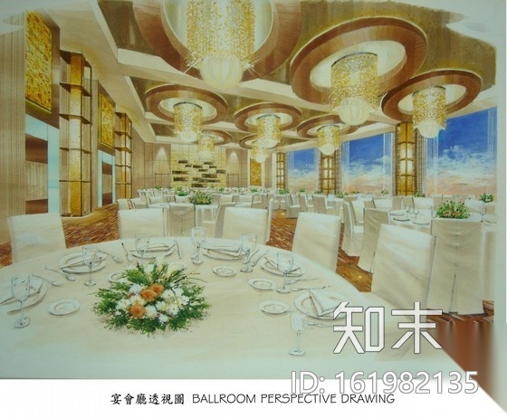[厦门]高档品牌假日酒店施工图（含效果）cad施工图下载【ID:161982135】
