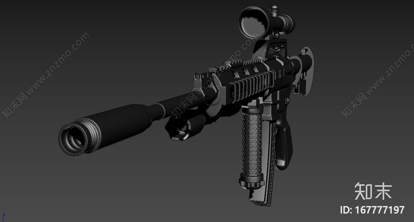 枪m4a1CG模型下载【ID:167777197】
