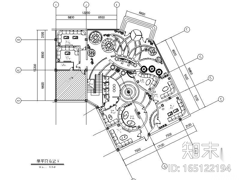 [沈阳]某商务KTV酒店装修图（含效果）cad施工图下载【ID:165122194】