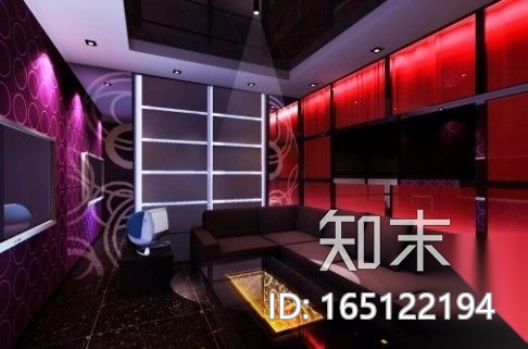 [沈阳]某商务KTV酒店装修图（含效果）cad施工图下载【ID:165122194】