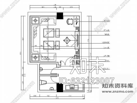 施工图北京国际豪华高档KTV包厢室内设计施工图cad施工图下载【ID:632123007】