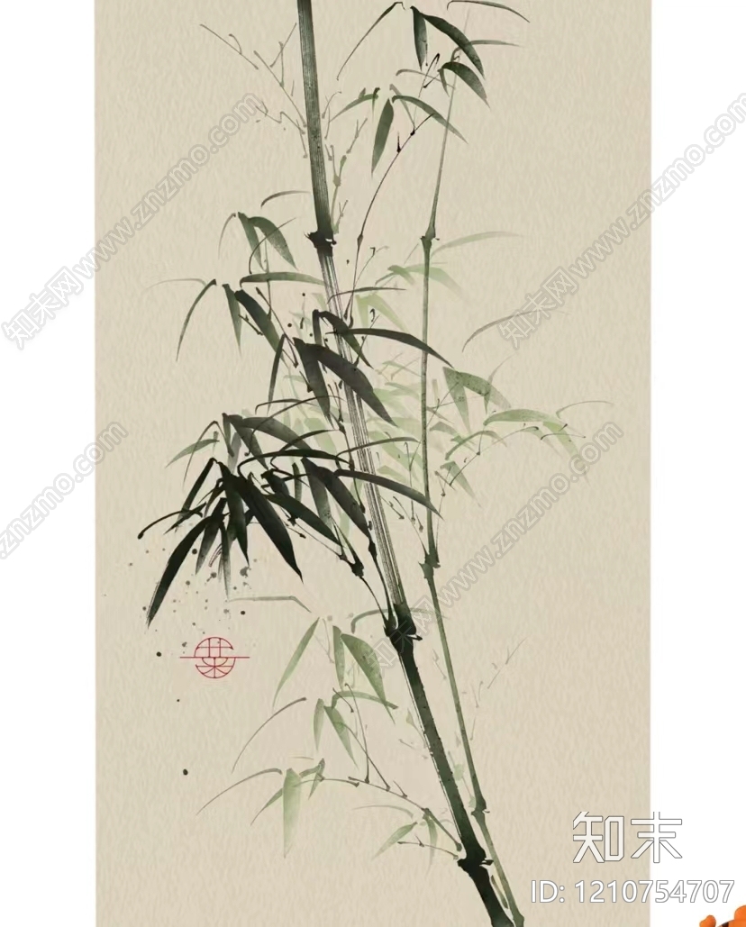 竹节纹理贴图下载【ID:1210754707】