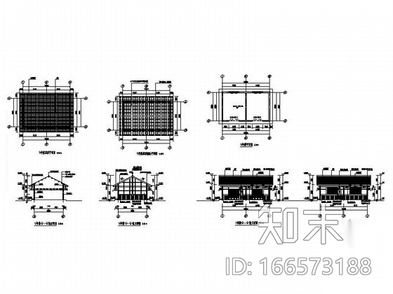 [仿古建]木结构房屋建筑方案图施工图下载【ID:166573188】