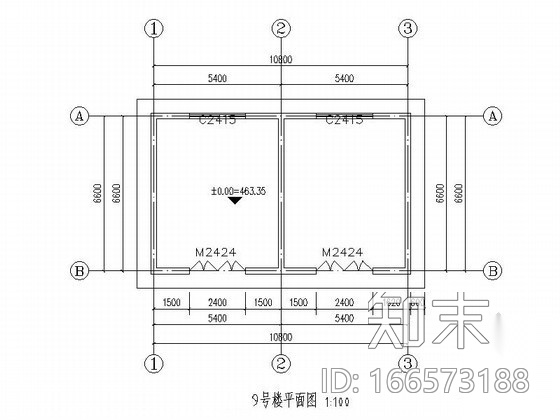 [仿古建]木结构房屋建筑方案图施工图下载【ID:166573188】