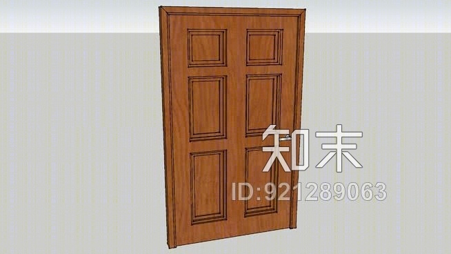 室内木门RHSU模型下载【ID:921289063】