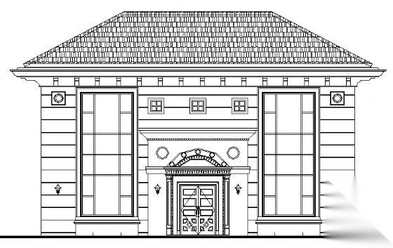 私宅建筑图纸cad施工图下载【ID:166717167】