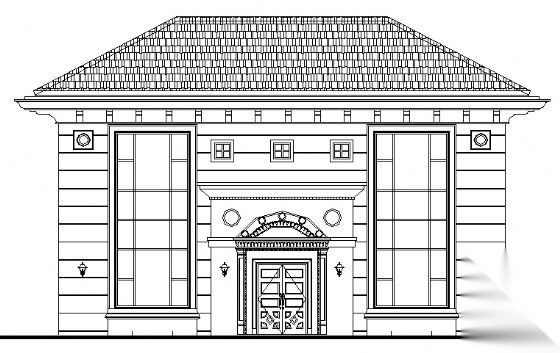 私宅建筑图纸cad施工图下载【ID:166717167】