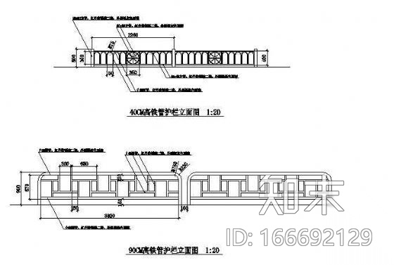 杭州某立交桥桥底绿化施工图施工图下载【ID:166692129】