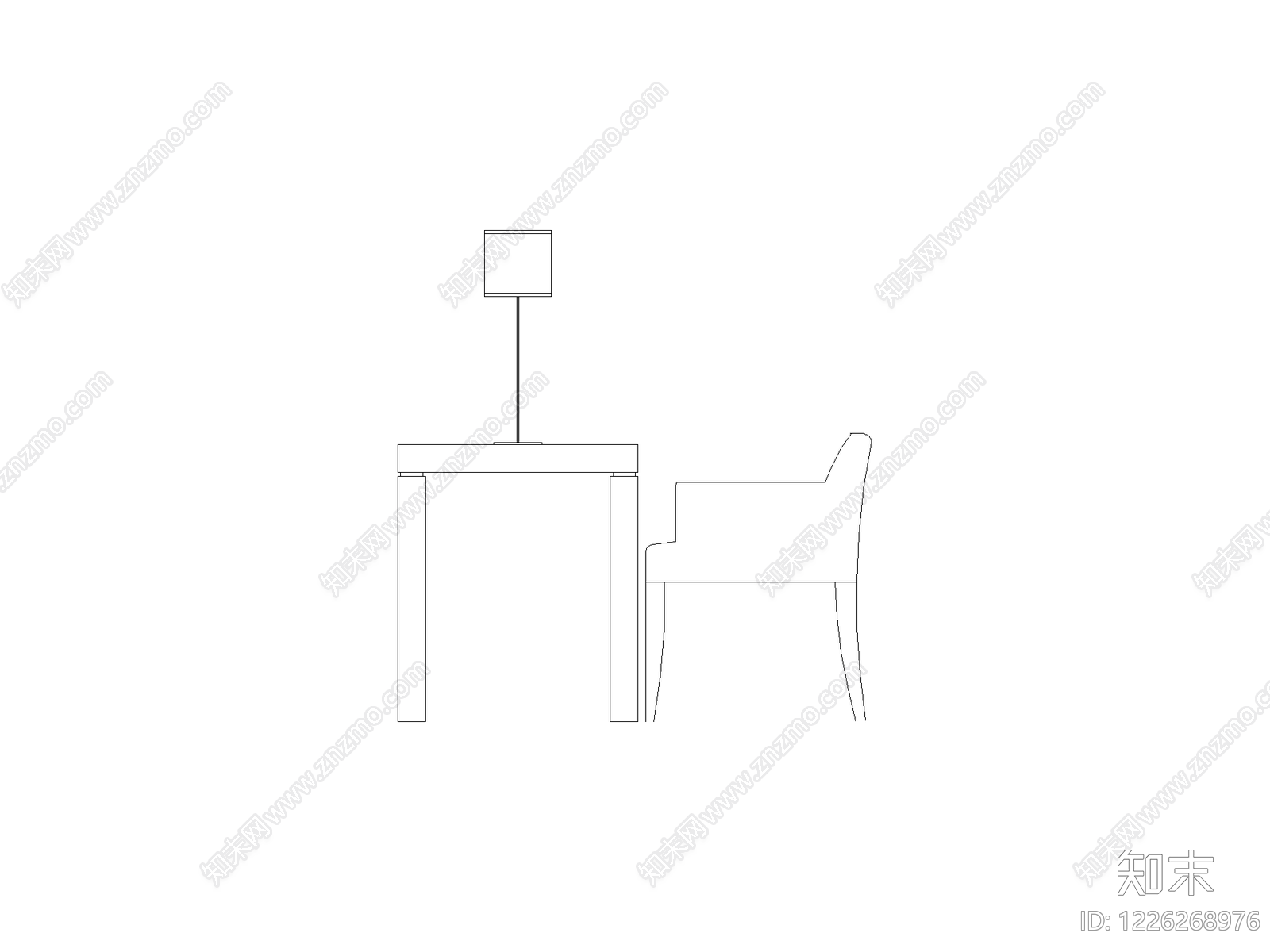 桌子CAD图纸